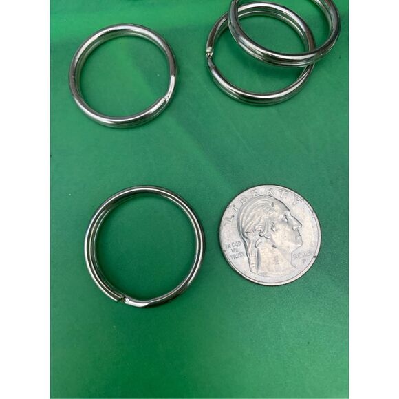 Key Rings Stainless Steel #crafts #horseshoe key rings #round key rings - Picture 4 of 4